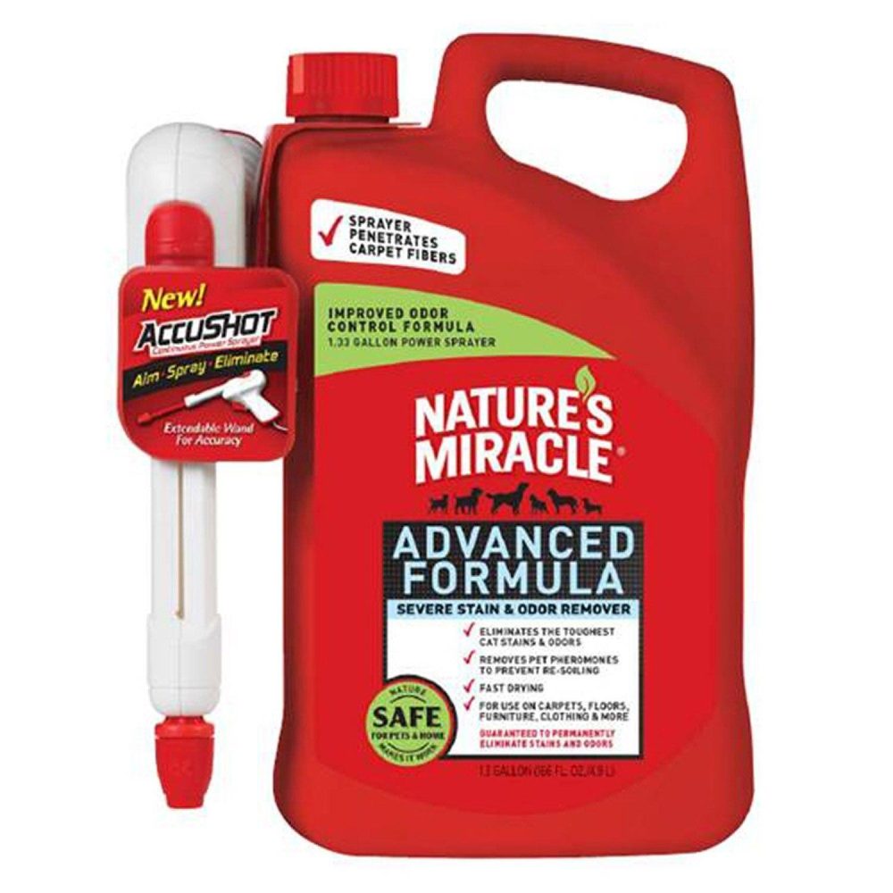 AccuShot Dog Advanced Stain and Odour Eliminator | Clean Up & Potty Pads Clean Up & Potty Pads Clean Up & Potty Pads