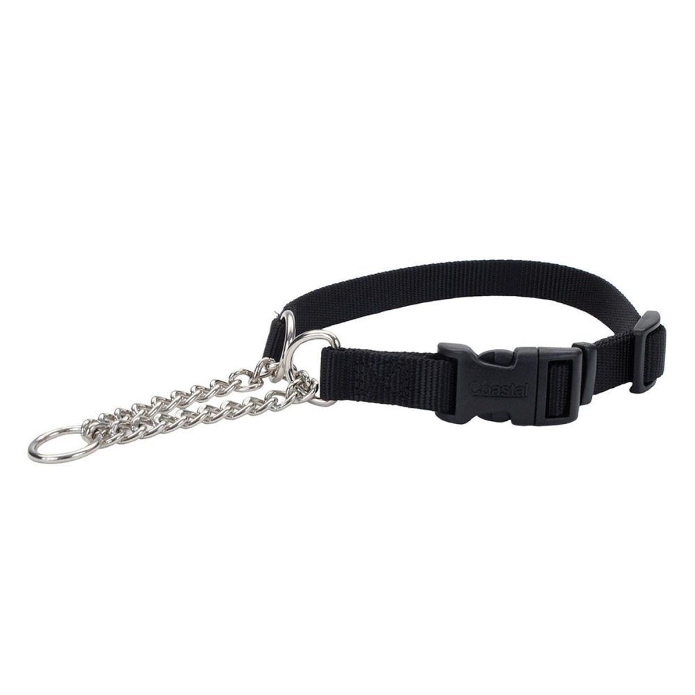 Adjustable Check Training with Buckle Dog Collar Black | Training & Behaviour Collars, Leashes & Harnesses Collars, Leashes & Harnesses