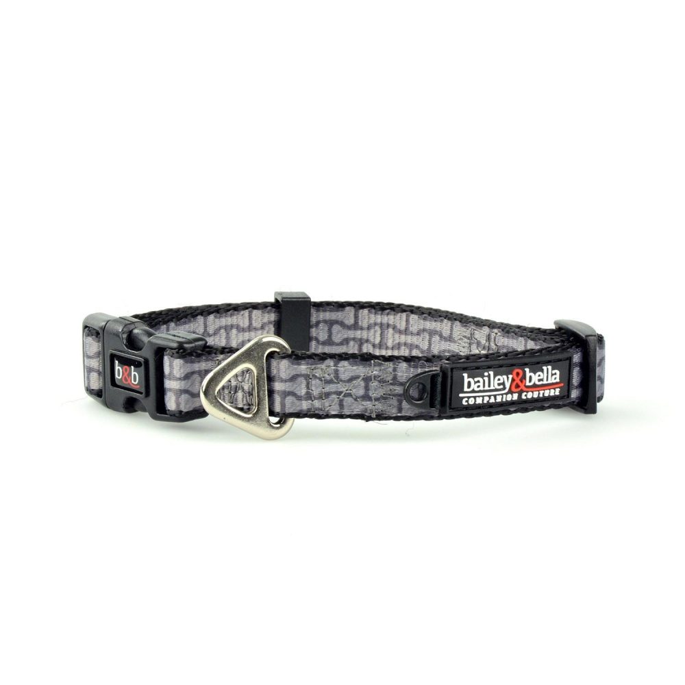 Adjustable Grey Bones Dog Collar | Collars, Leashes & Harnesses Collars, Leashes & Harnesses Collars, Leashes & Harnesses