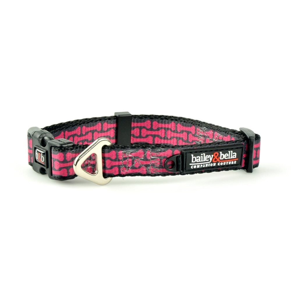 Adjustable Pink Bones Dog Collar | Collars, Leashes & Harnesses Collars, Leashes & Harnesses Collars, Leashes & Harnesses