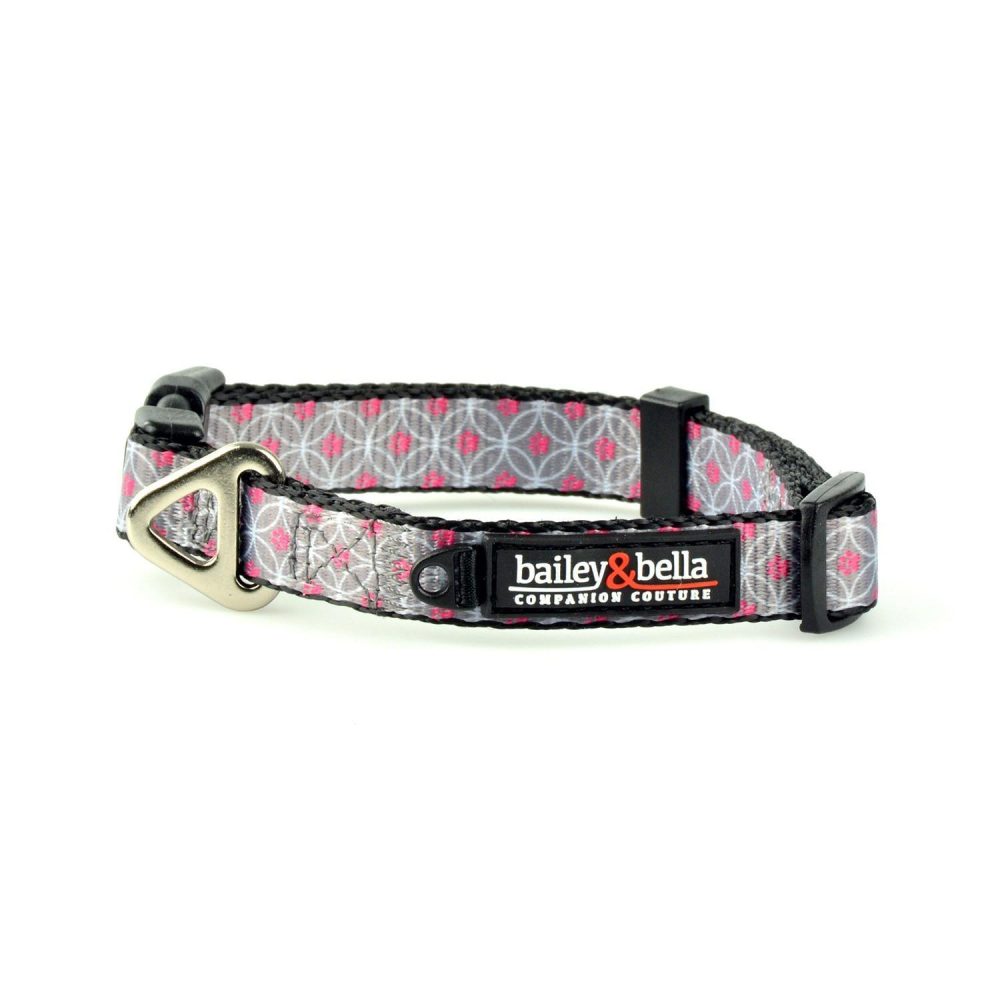 Adjustable Pink Circles Dog Collar | Collars, Leashes & Harnesses Collars, Leashes & Harnesses Collars, Leashes & Harnesses