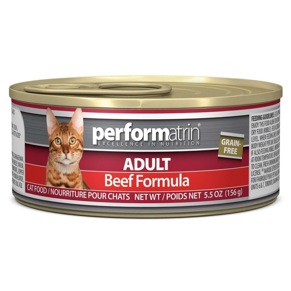 Adult Grain Free Beef Formula Cat Food / 5.5 oz – 24 pk | Wet Food Cat Cat