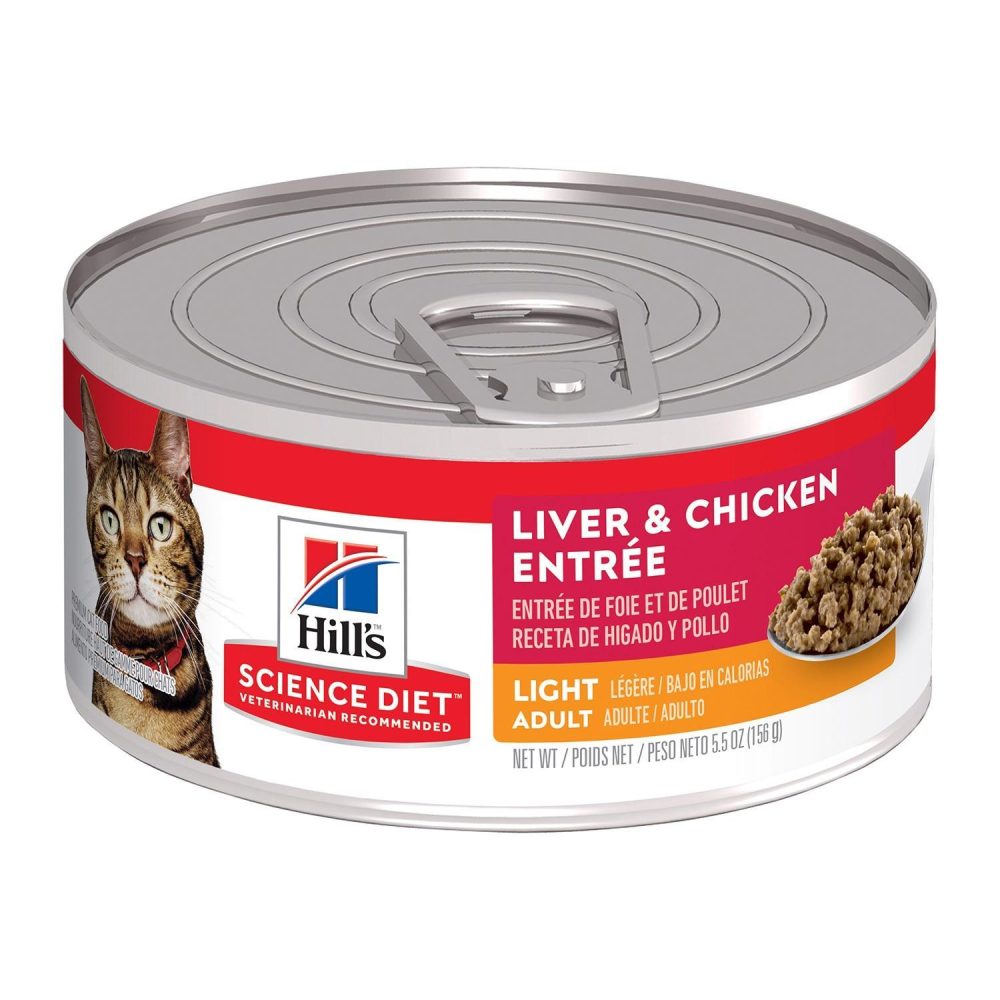 Adult Light Liver & Chicken Entree / 5.5 oz – 24 pk | Wet Food Cat Cat