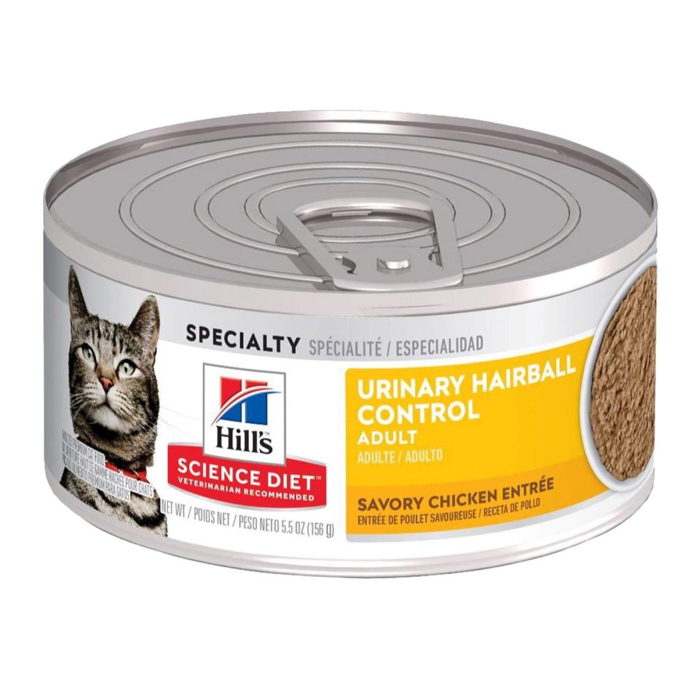 Adult Urinary & Hairball Control Savory Chicken Entree | Wet Food Cat Cat