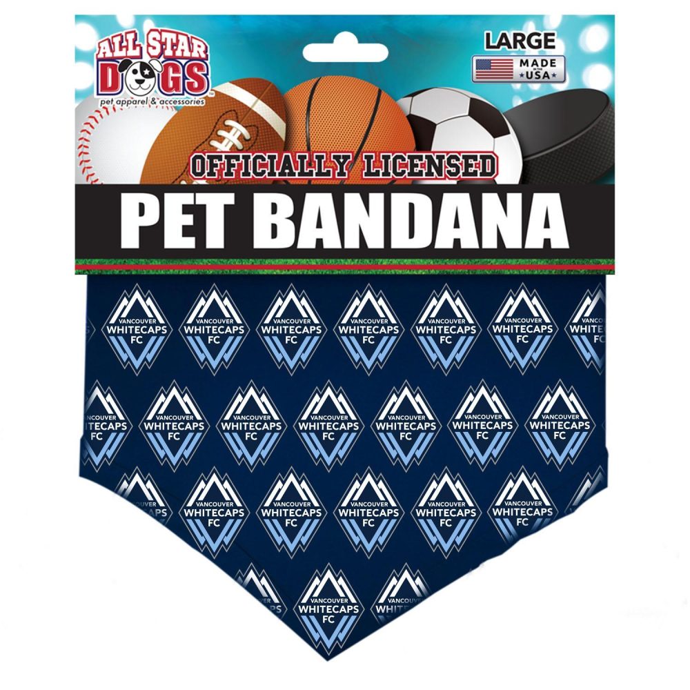 All Star Vancouver Whitecaps Pet Bandana | Clothing & Accessories Clothing & Accessories Clothing & Accessories