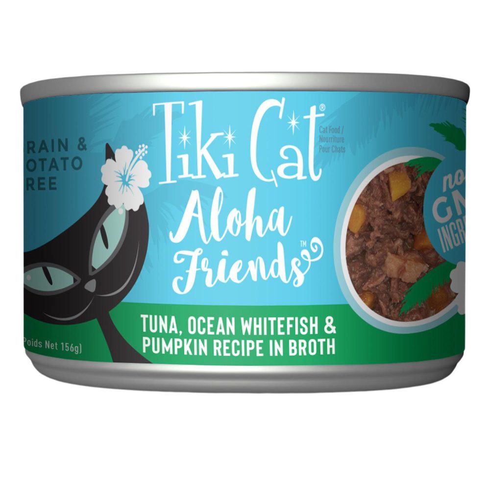 Aloha Friends Tuna with Ocean Whitefish & Pumpkin Cat Food | Wet Food Cat Cat