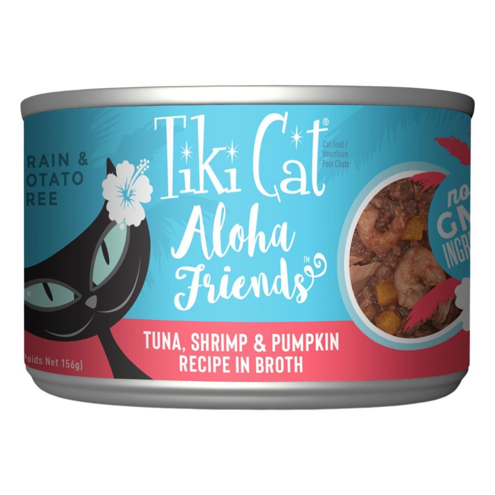 Aloha Friends Tuna with Shrimp & Pumpkin Cat Food | Wet Food Cat Cat