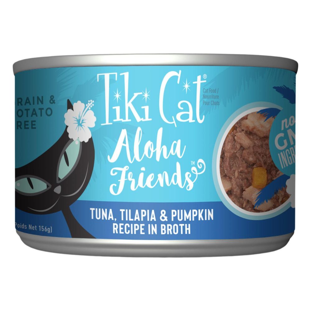 Aloha Friends Tuna with Tilapia & Pumpkin Cat Food | Wet Food Cat Cat