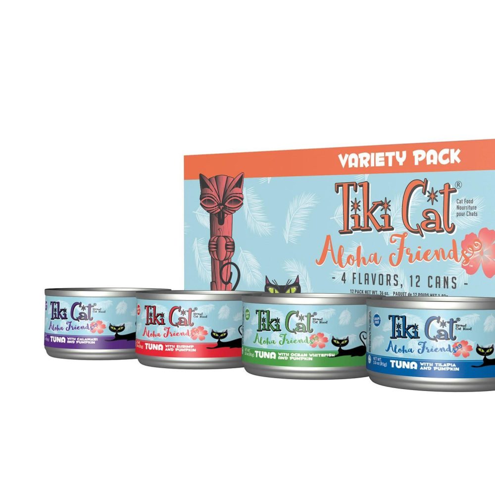 Aloha Friends Variety Pack Cat Food | Wet Food Cat Cat