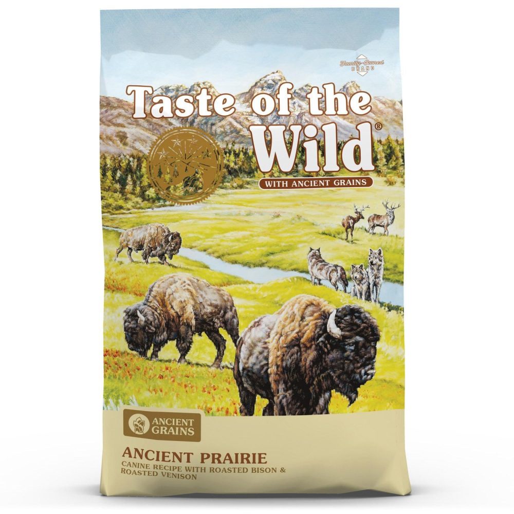 Ancient Prairie with Roasted Bison & Venison Recipe Dog Food | Dry Food Dog Dog