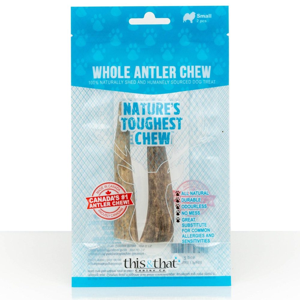 Antler Chew Small / 2 pack | Bones & Chews Bones & Chews Bones & Chews