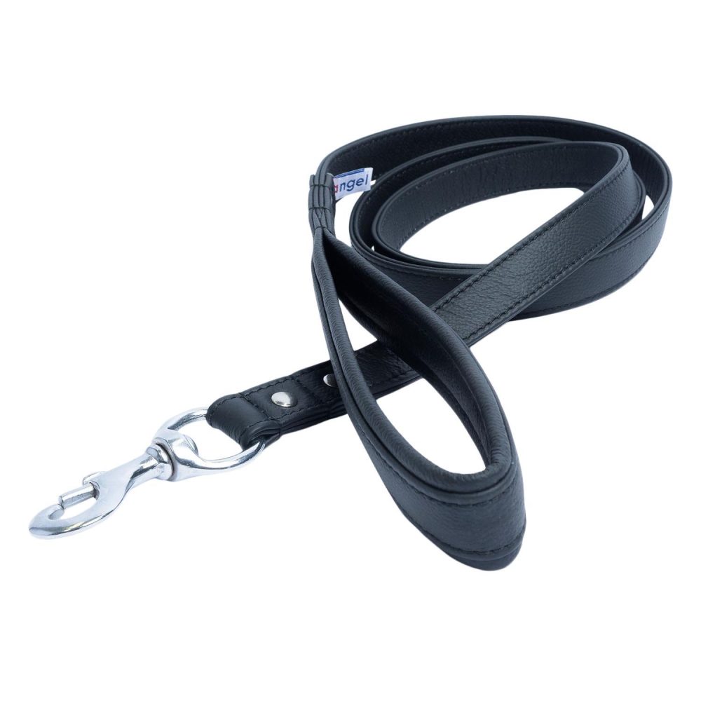 Aspen Leather Leash – Black | Collars, Leashes & Harnesses Collars, Leashes & Harnesses Collars, Leashes & Harnesses