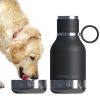 Bailey Stainless Steel Bottle & Bowl – Black | Bowls & Feeding Bowls & Feeding Bowls & Feeding