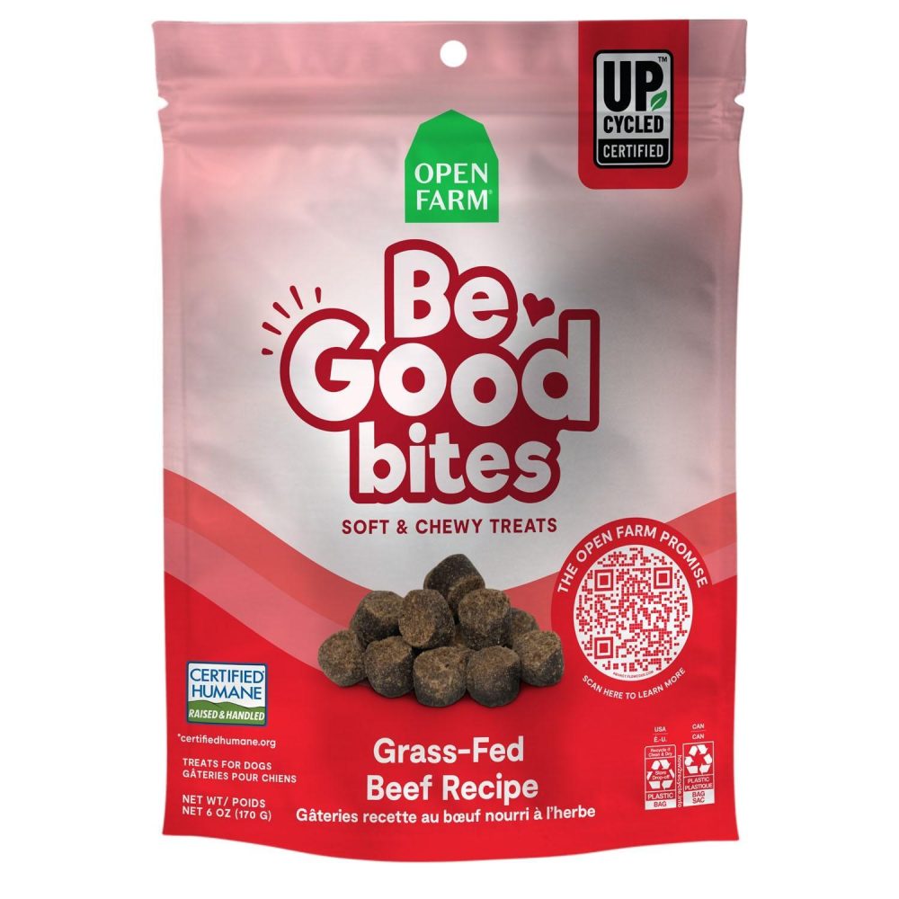 Be Good Bites Grass-Fed Beef Recipe Dog Treats | Soft & Chewy Treats Dog Dog