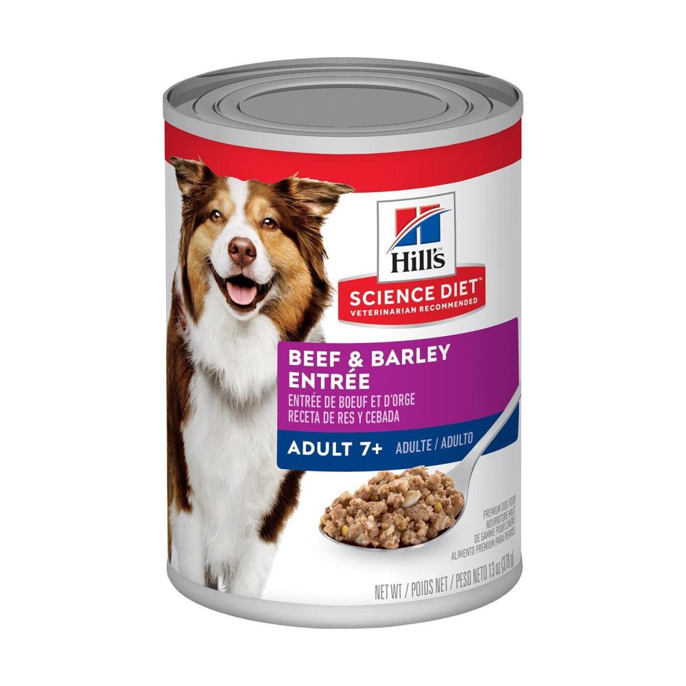 Beef & Barley Entree Adult 7+ Dog Food / 13 oz – 12 pk | Wet Food Dog Dog