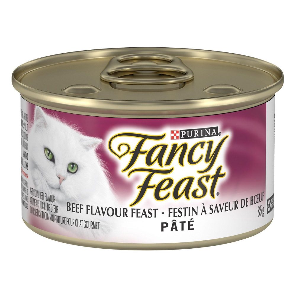 Beef Flavour Feast Pate Cat Food / 3 oz – 24 pk | Wet Food Cat Cat