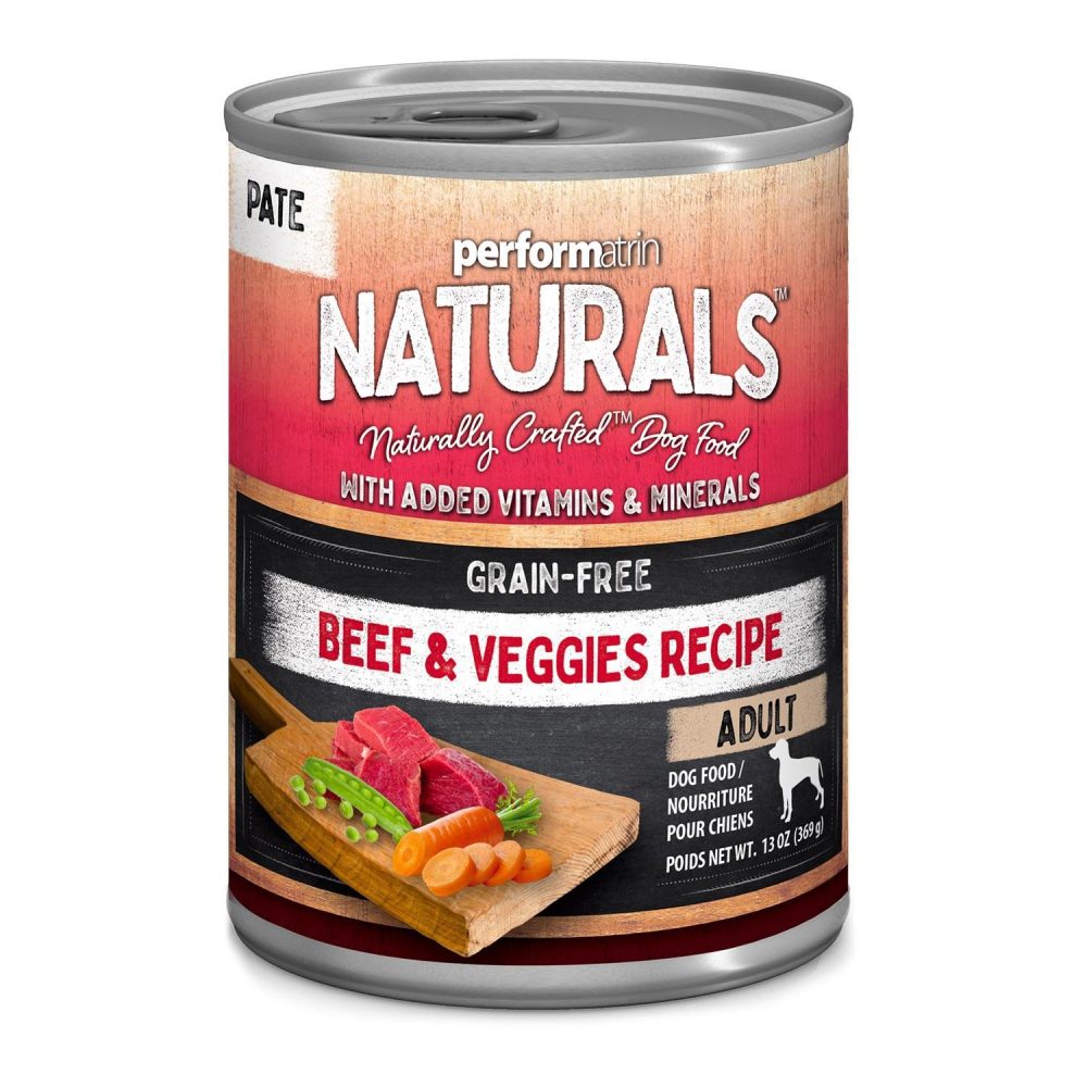 Beef & Veggies Recipe Pate Adult Dog Food / 13 oz – 12 pk | Wet Food Dog Dog