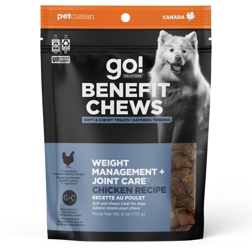 Benefit Chews Weight Management + Joint Care Chicken Recipe Dog Treats | Training Treats Dog Dog