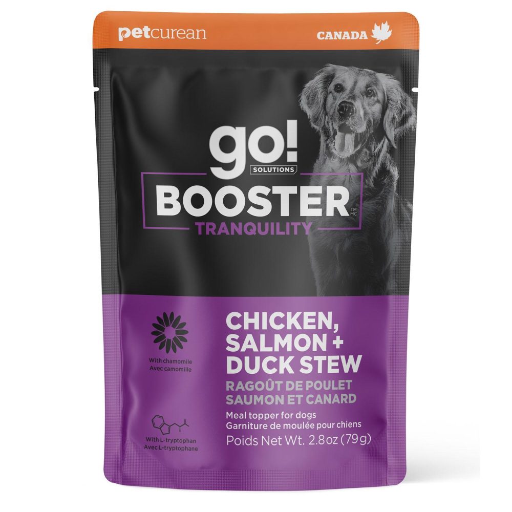 Booster Tranquility Chicken, Salmon + Duck Stew Dog Food / 2.8 oz – 24 pk | Wet Food Dog Dog