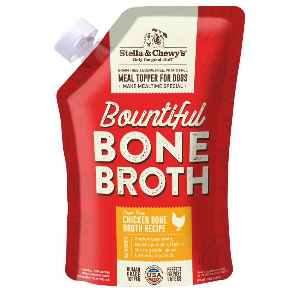 Bountiful Bone Broth Cage Free Chicken Bone Broth Recipe Dog Food | Broths & Food Toppers Broths & Food Toppers Broths & Food Toppers