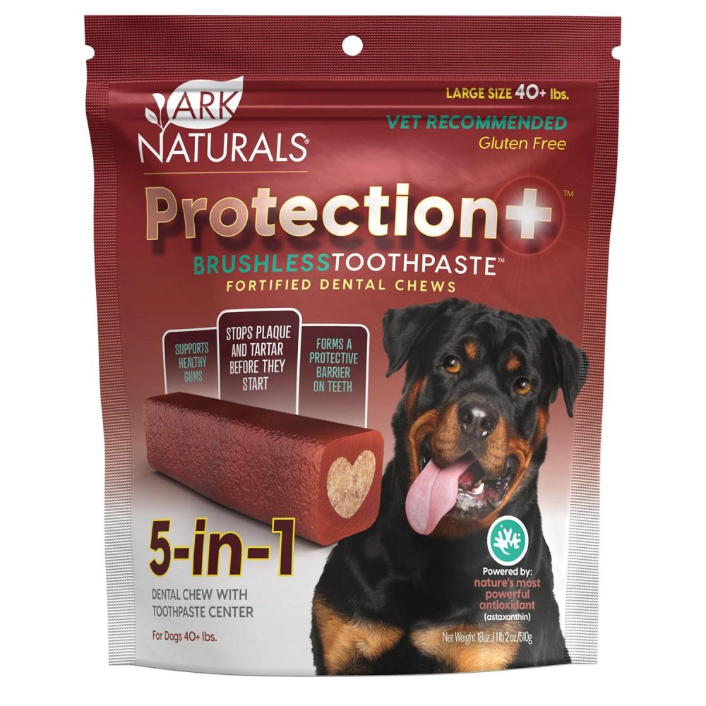 Brushless Protection+ Dental Chew Large Dog Treats | Soft & Chewy Treats Dog Dog