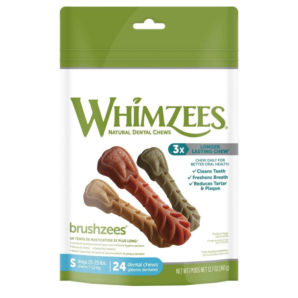 Brushzees Dog Chews Small / 24 pack | Dental Chews & Treats Dental Chews & Treats Dental Chews & Treats