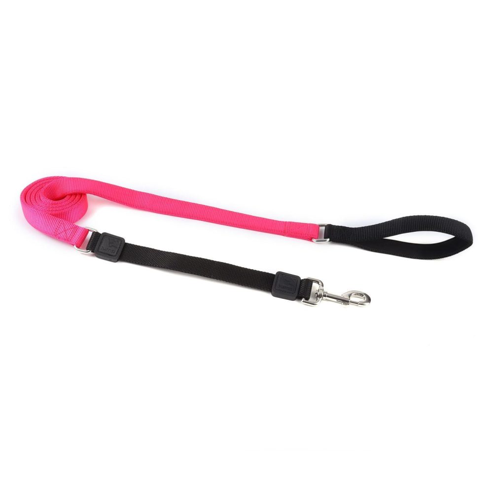 Bungee 1in Hot Pink Dog Leash | Collars, Leashes & Harnesses Collars, Leashes & Harnesses Collars, Leashes & Harnesses