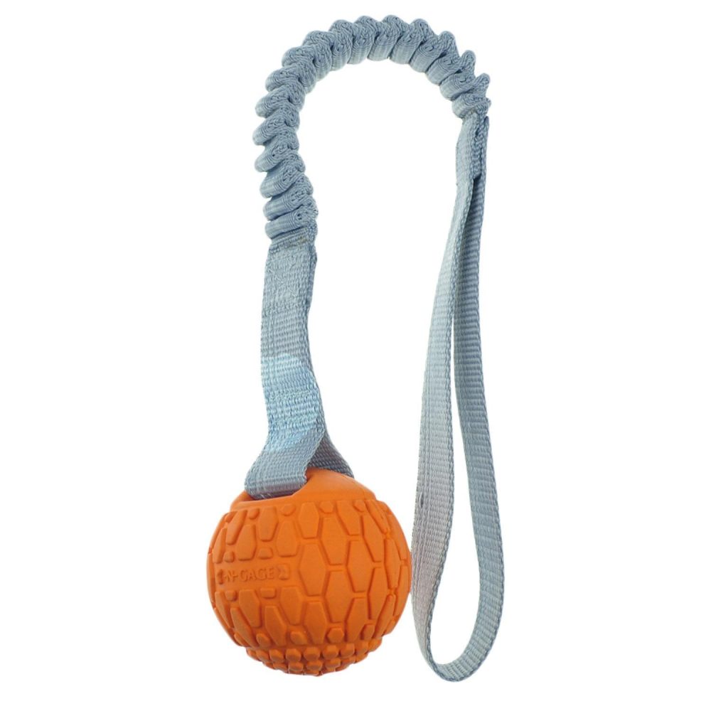 Bungee Handler – Orange | Toys Dog Dog