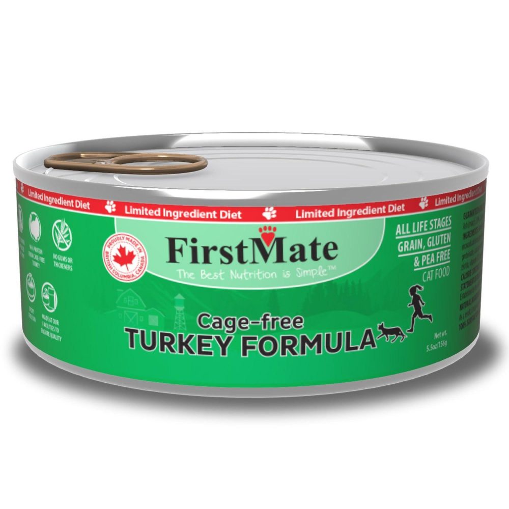 Cage Free Turkey Formula Cat Food / 5.5 oz – 24 pk | Wet Food Cat Cat