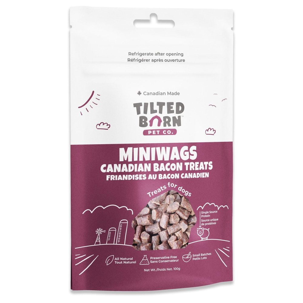 Canadian Bacon Miniwags Dog Treats | Soft & Chewy Treats Dog Dog