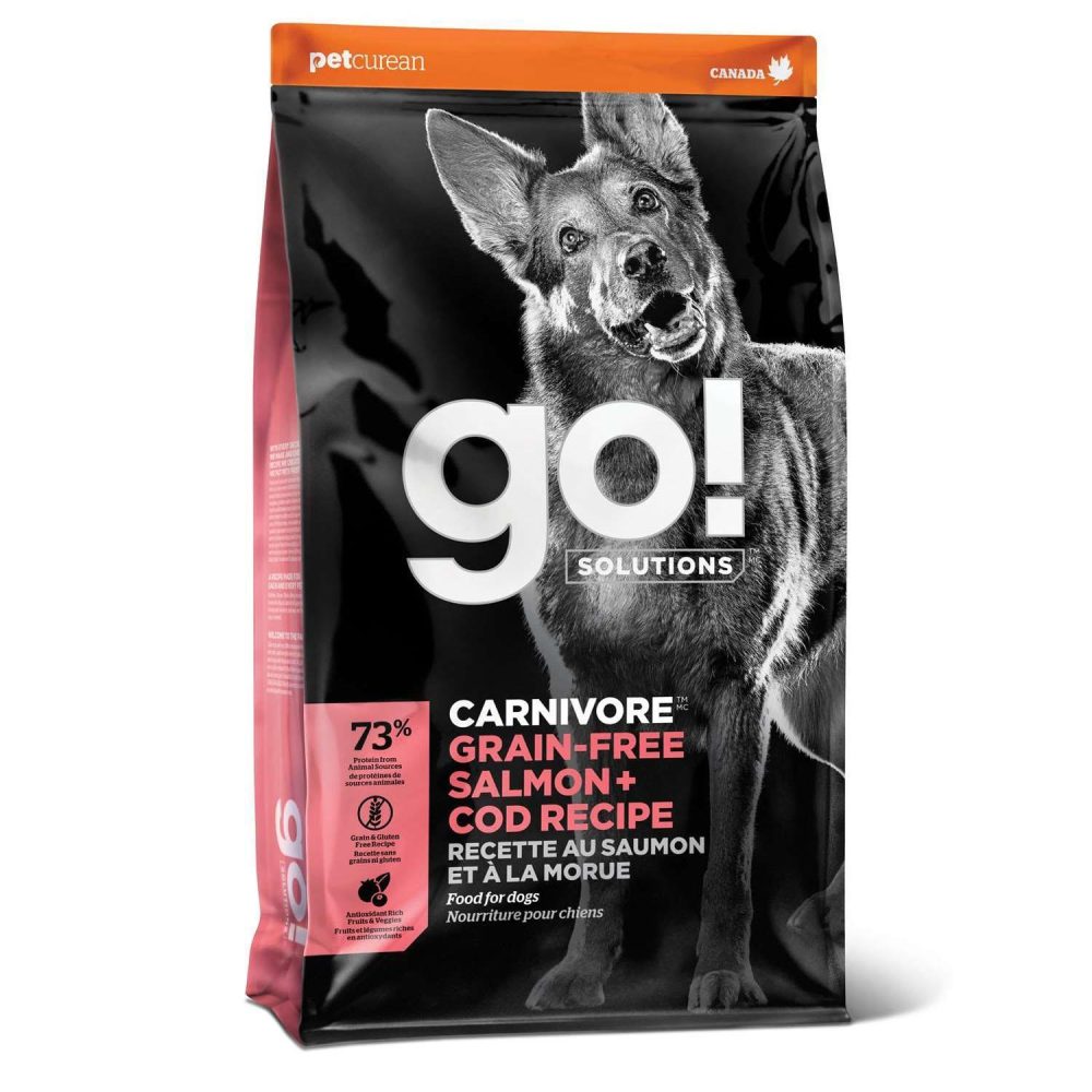 Carnivore Grain-Free Salmon + Cod Recipe Dog Food | Dry Food Dog Dog