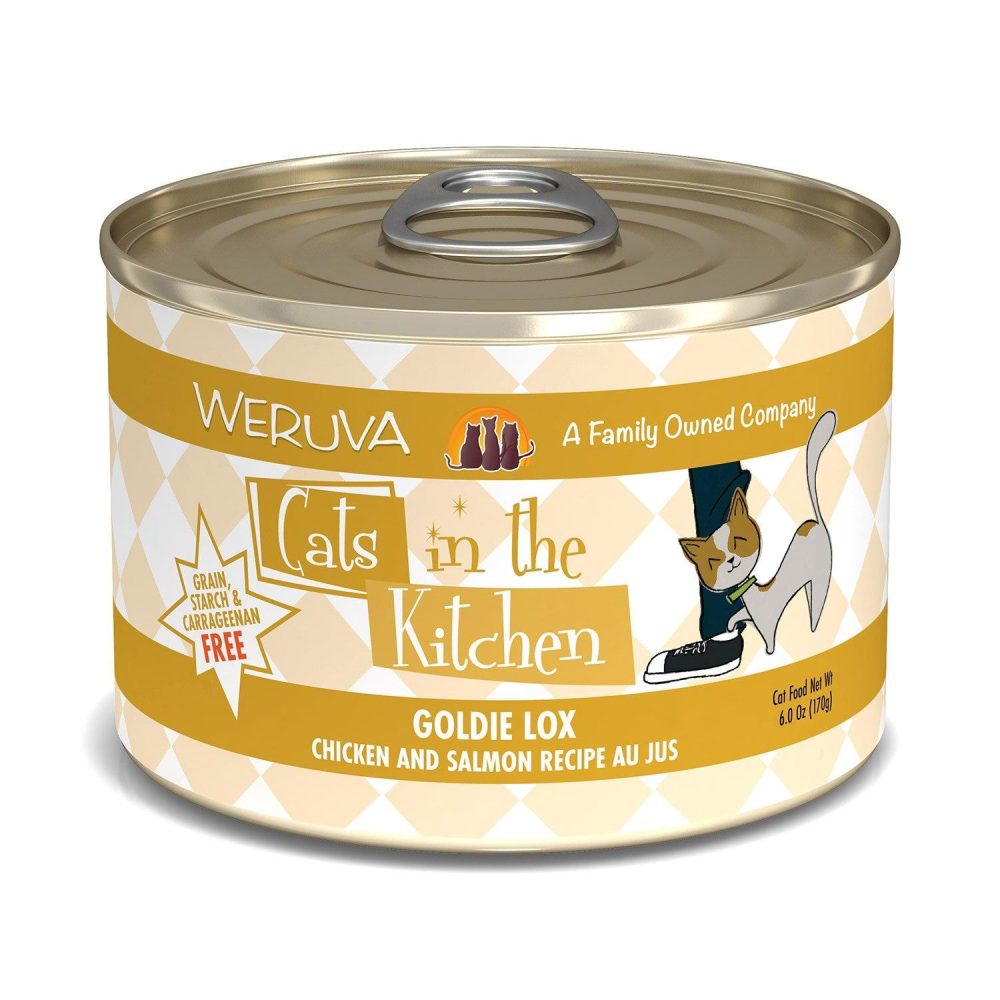 Cats in the Kitchen Goldie Lox Chicken & Salmon Recipe Cat Food | Wet Food Cat Cat