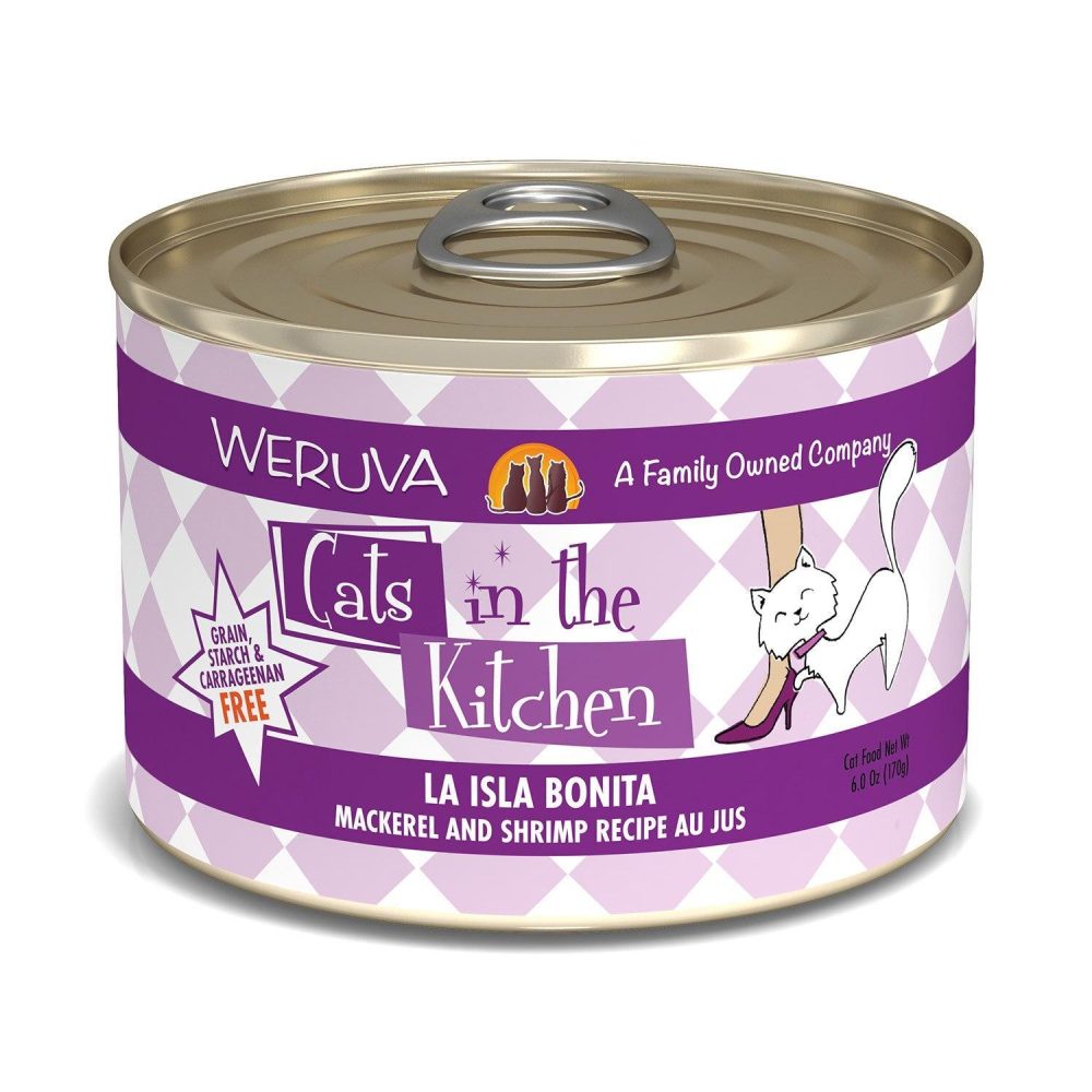 Cats in the Kitchen La Isla Bonita Mackerel & Shrimp Recipe Cat Food | Wet Food Cat Cat