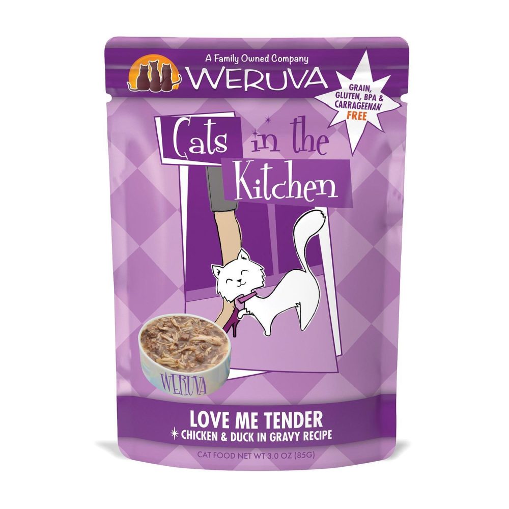 Cats in the Kitchen Love Me Tender Chicken & Duck Recipe Cat Food / 3 oz – 12 pk | Wet Food Cat Cat