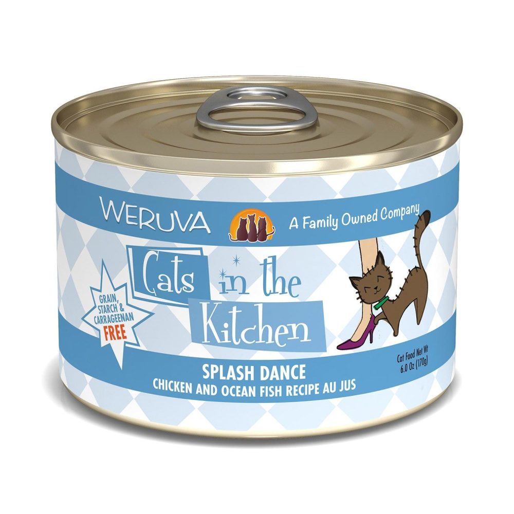 Cats in the Kitchen Splash Dance Chicken & Ocean Fish Recipe Cat Food | Wet Food Cat Cat