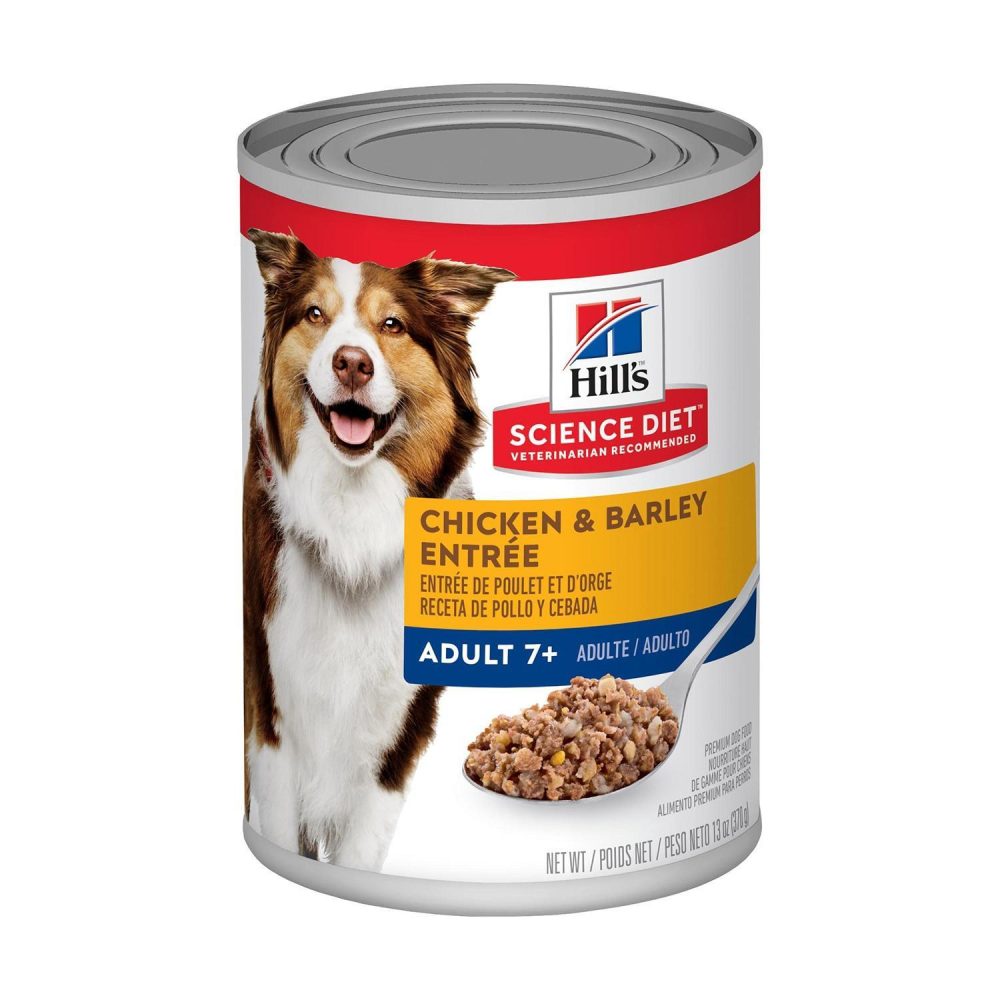 Chicken & Barley Entree Adult 7+ Dog Food / 13 oz – 12 pk | Wet Food Dog Dog