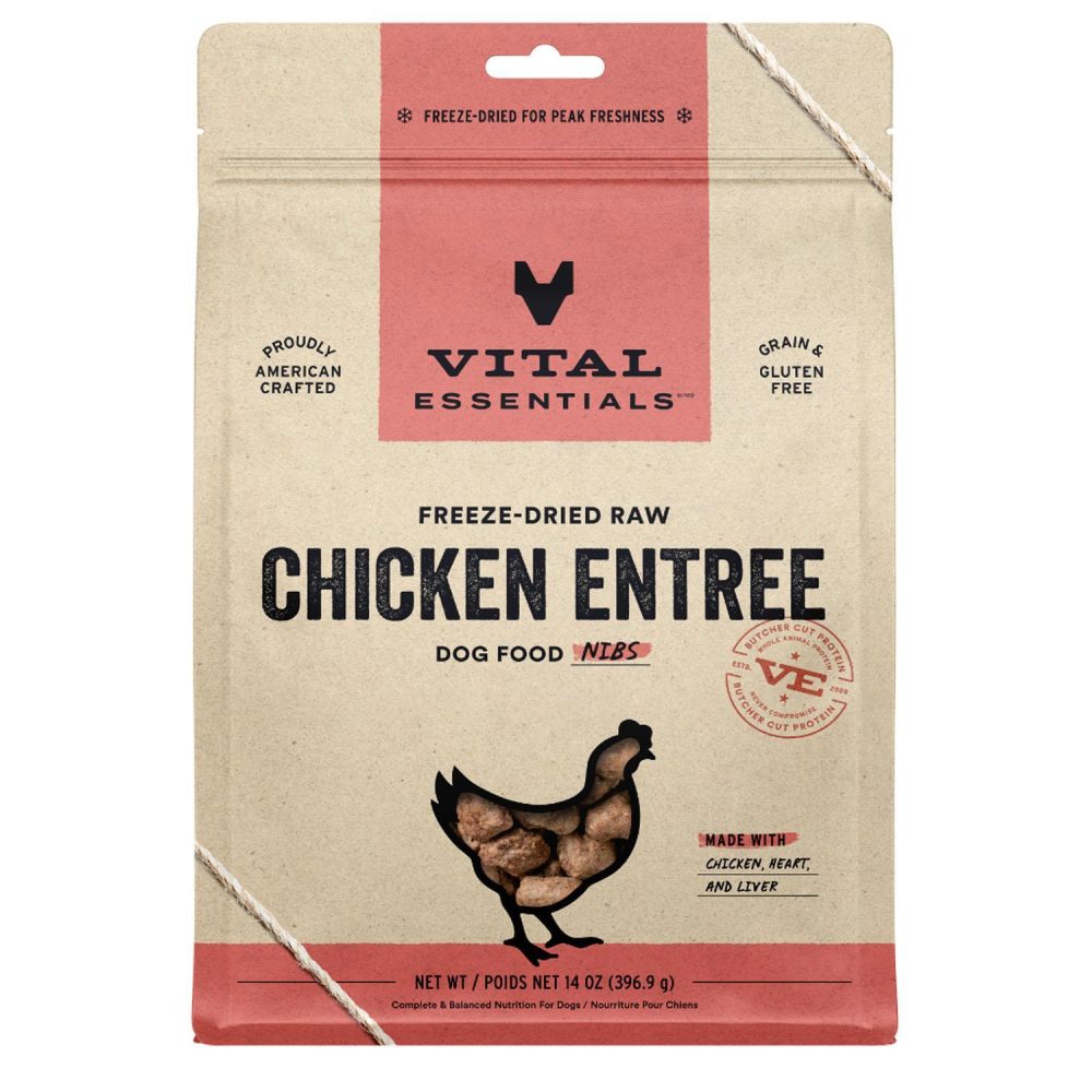 Chicken Entree Mini Nibs Dog Food | Freeze Dried Food Dog Dog