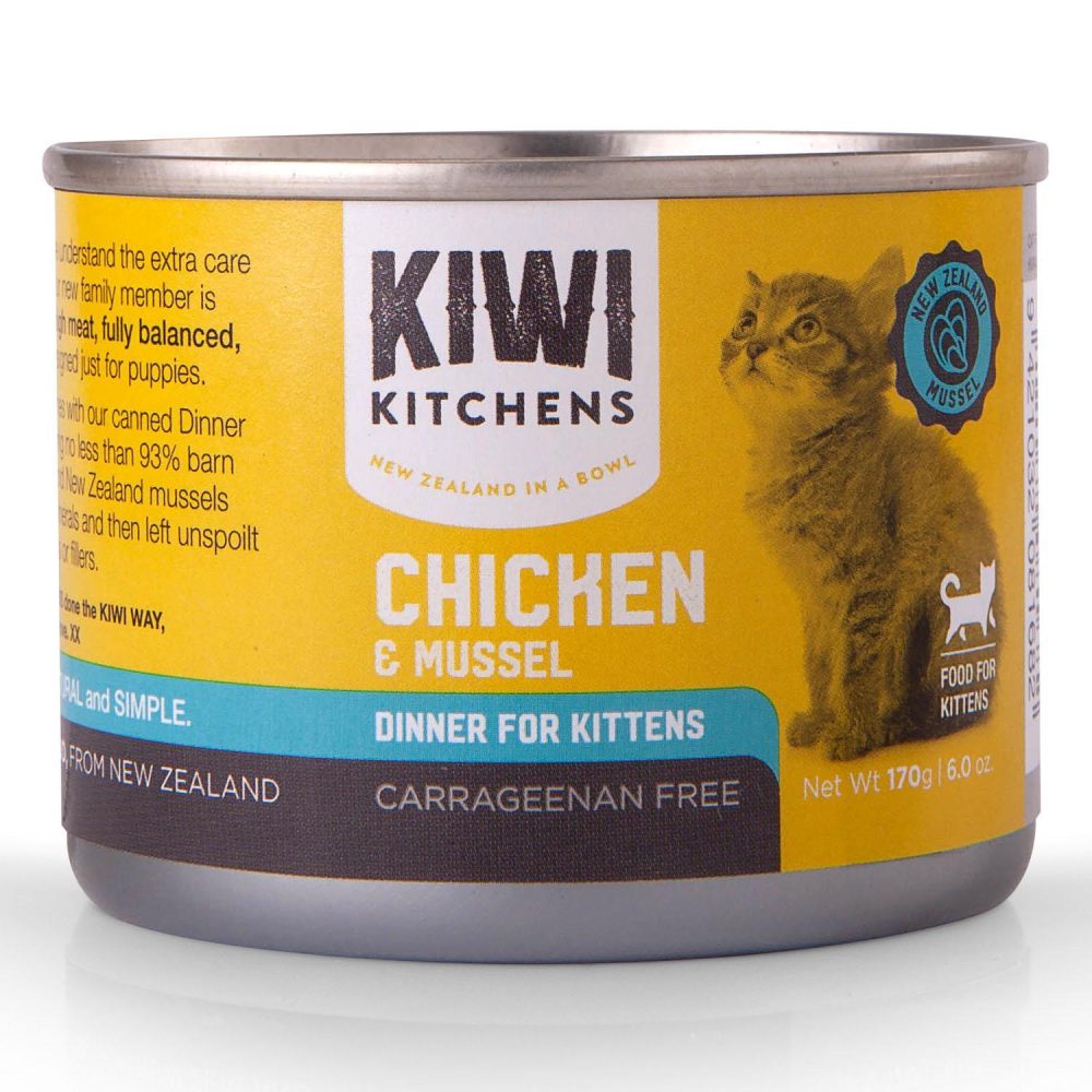 Chicken & Mussel Dinner Kitten Cat Food / 6 oz – 18 pk | Wet Food Cat Cat