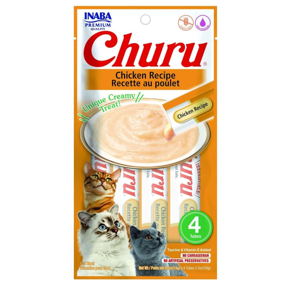 Churu Purees Chicken Recipe / 4 pk – 6 pk | Broths & Food Toppers Broths & Food Toppers Broths & Food Toppers