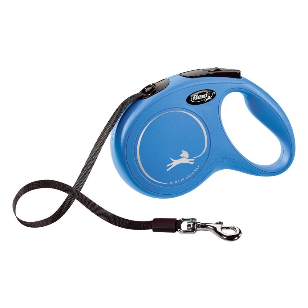 Classic Tape Leash 16ft Blue | Collars, Leashes & Harnesses Collars, Leashes & Harnesses Collars, Leashes & Harnesses