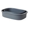 Collapsible Charcoal Grey Food Container | Bowls & Feeding Bowls & Feeding Bowls & Feeding