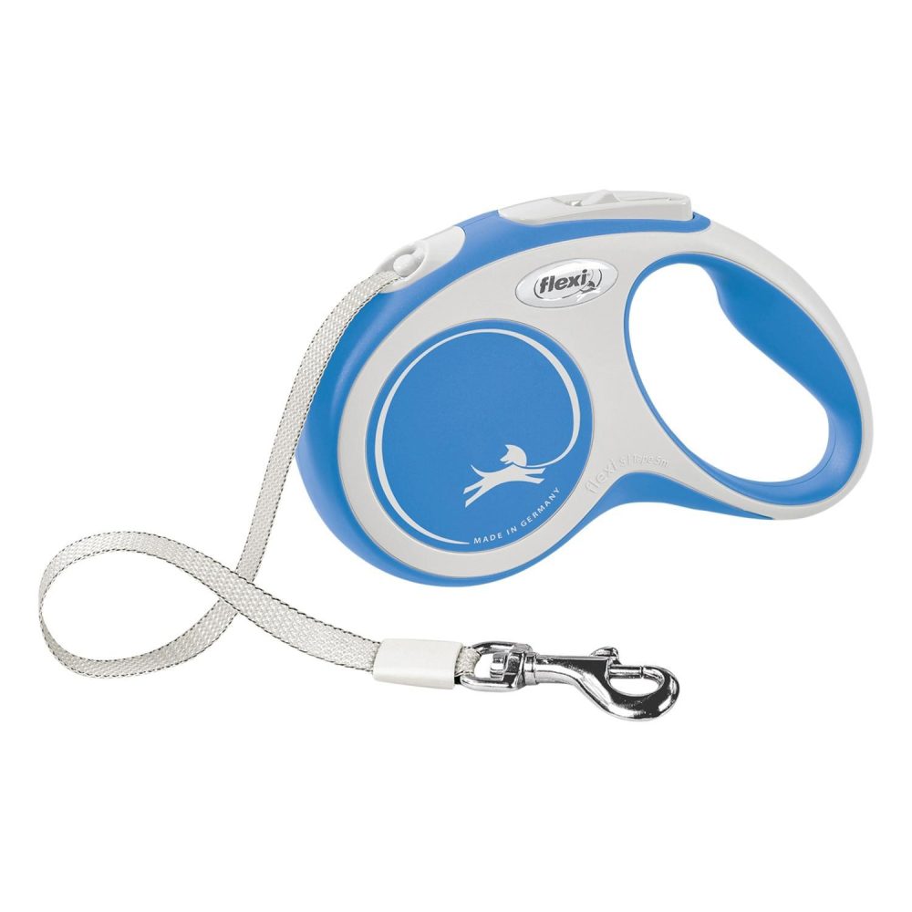 Comfort Tape Leash 16ft Blue | Collars, Leashes & Harnesses Collars, Leashes & Harnesses Collars, Leashes & Harnesses