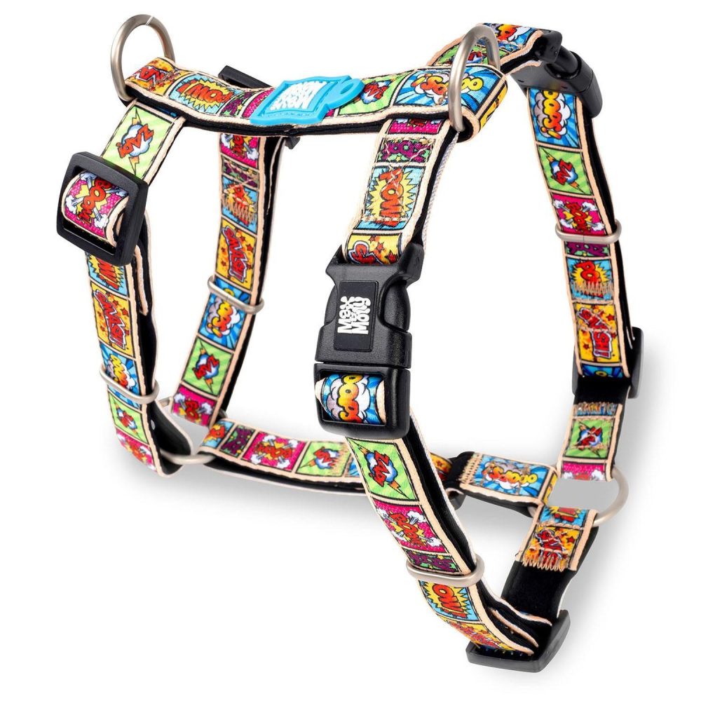 Comic Dog H-Harness | Collars, Leashes & Harnesses Collars, Leashes & Harnesses Collars, Leashes & Harnesses