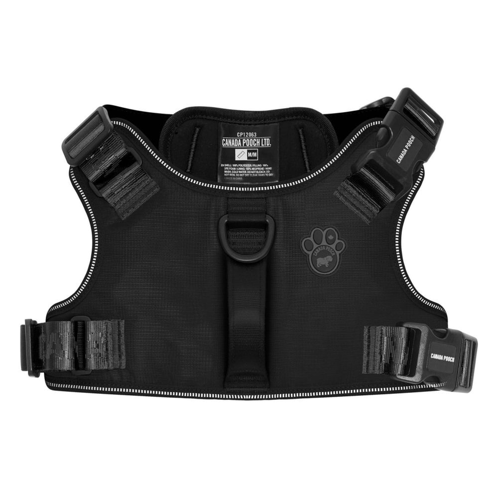 Complete Control Black Dog Harness | Collars, Leashes & Harnesses Collars, Leashes & Harnesses Collars, Leashes & Harnesses