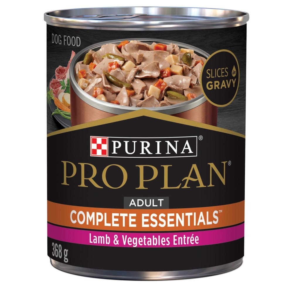 Complete Essentials Lamb & Vegetables Entree Adult Dog Food / 13 oz – 12 pk | Wet Food Dog Dog