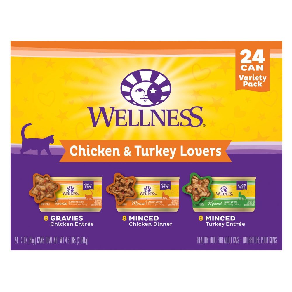 Complete Health Chicken & Turkey Lovers Variety Pack Adult Cat Food | Wet Food Cat Cat