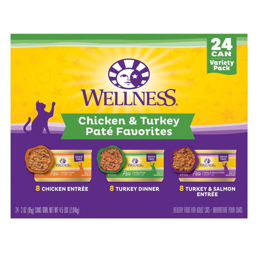 Complete Health Chicken & Turkey Pate Favourites Variety Pack Adult Cat Food | Wet Food Cat Cat