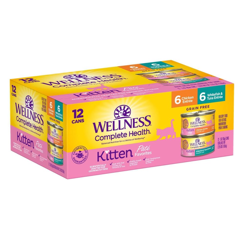 Complete Health Pate Favourites Variety Pack Kitten Cat Food / 12 pack – 2 pk | Wet Food Cat Cat