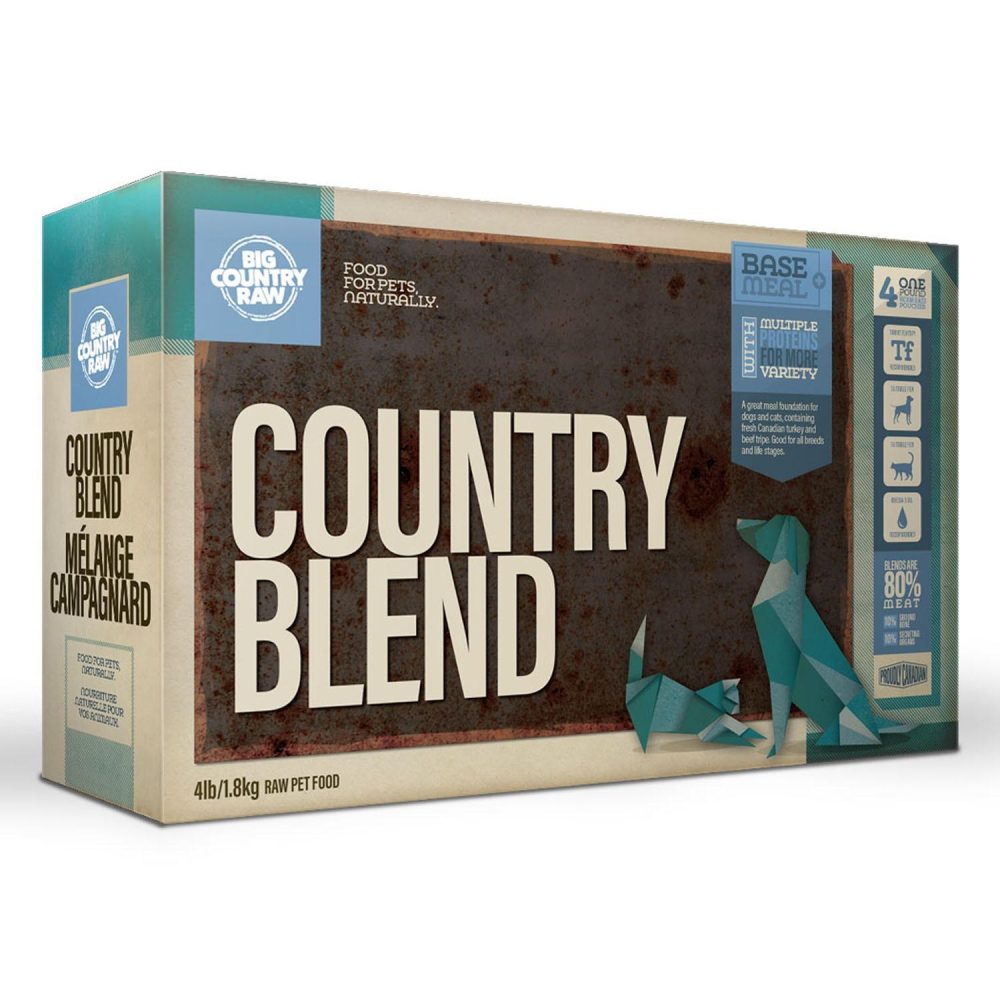 Country Blend Carton Dog & Cat Food | Raw Food Cat Cat