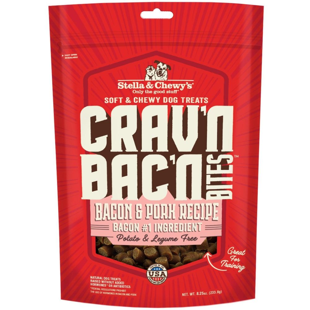 Crav’n Bac’n Bites Bacon & Pork Recipe | Training Treats Dog Dog